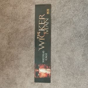 2006 Mylar 5" x 25" The Wicker Man Movie Theatre Marquee Banner Poster